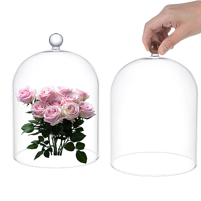 Glass Cloche Dome Covers, Cloche Bell Jar Covers, Arch