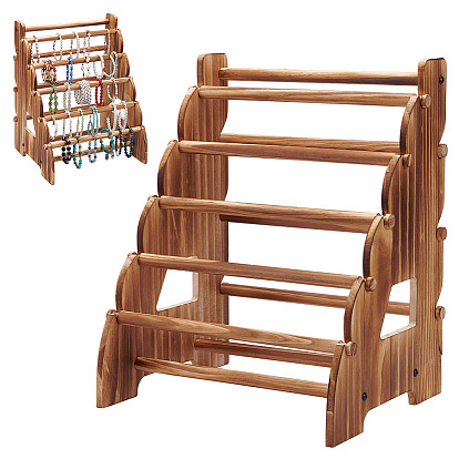 5 Многослойные деревянные подставки для демонстрации браслетов