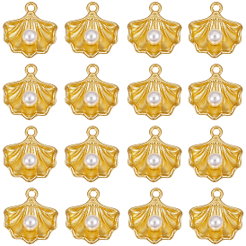 60 подвески из сплава шт., cmолой, формы раковины