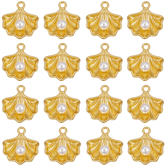 60 подвески из сплава шт., cmолой, формы раковины