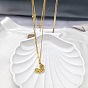 304 Stainless Steel Butterfly Pendant Necklaces for Women