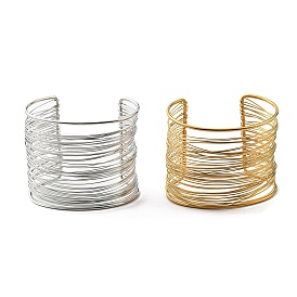 304 Stainless Steel Multi Line Cuff Bangles