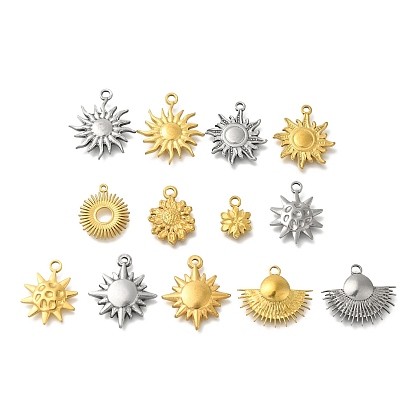 304 подвески из нержавеющей стали, очарование солнца и цветов