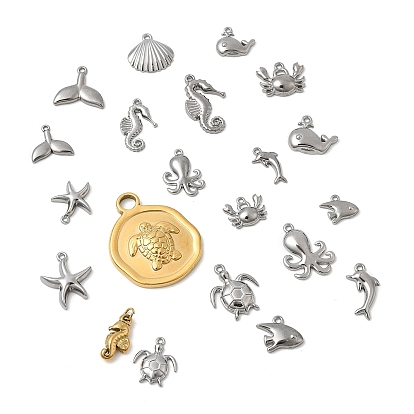 Тема морских организмов 304 подвески из нержавеющей стали