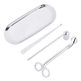 Набор инструментов для изготовления свечей из нержавеющей стали, с фитилем ножницами, фитиль крюк, вытяжной колпак и лоток