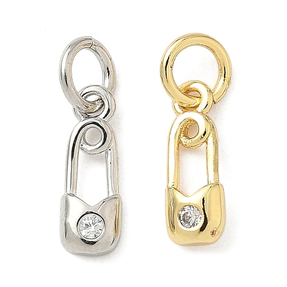 Кулон из циркония, прелести скрепки, долговечный, без кадмия и без свинца, стойки покрытие, с целью перехода в кольце