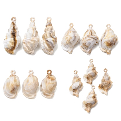 Акриловые подвески из имитационной оболочки, подвески в форме раковины