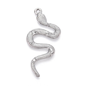 Большие сплавочные подвески, змея, без кадмия и без свинца