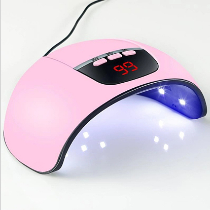 545W Plastic Nail Dryer, LED UV Lamp for Curing Nail, Gel Polish Fast-Dry, USB Interface