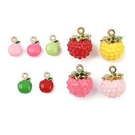 Сплав эмали прелести, золотые, разноцветные