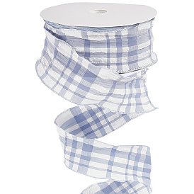 1 рулон полиэстеровой гофрированной ленты, плиссированная тартановая лента на свадьбу, подарок, оформление партии