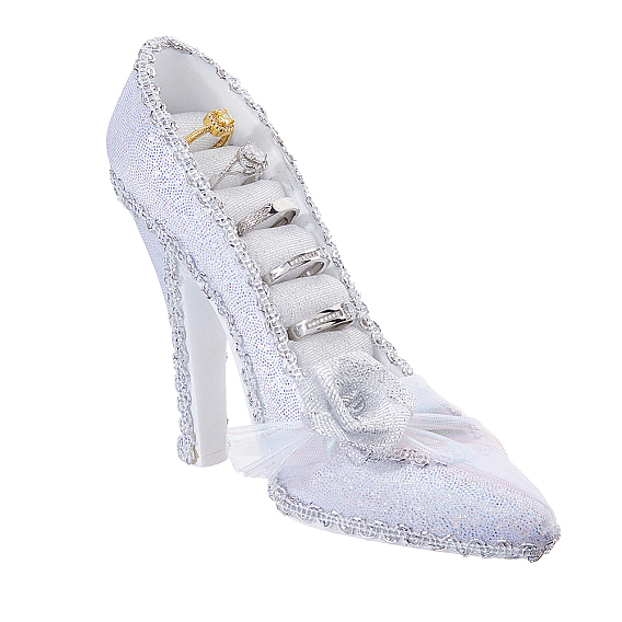 Выставочные витрины из смолы, для ожерелья, Кольца, хранение серег, туфли на высоких каблуках