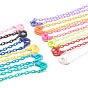 Personalized Opaque Acrylic Cable Chain Necklaces, Handbag Chains, with Plastic Lobster Claw Clasps