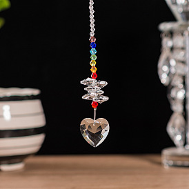 Crystal Love Maple Leaf Beads Octagonal Beads Pendant DIY Bead Curtain Wedding Crystal Jewelry Products