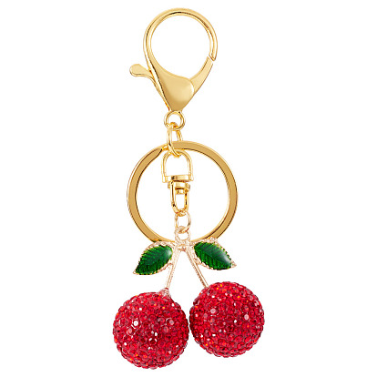 Брелки из вишневого сплава, с карабин-лобстерами 