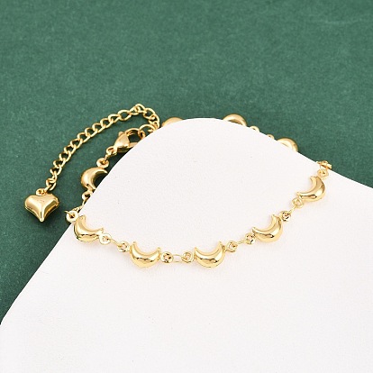 304 браслеты из нержавеющей стали ссылка для женщин, луна