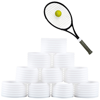 10Pcs Silicone Ring for Pickleball Paddle, Tennis Racket Handle