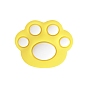 Bear Paw Food Grade Eco-Friendly Silicone Focal Beads, Chewing Beads For Teethers