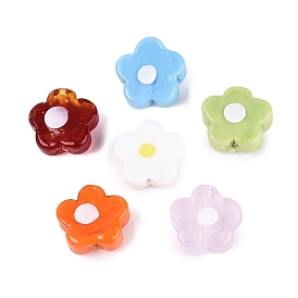 Handmade Lampwork Beads, Flower