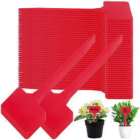 50Pcs Plastic Plant Labels, Plant Tags, for Seed Potted Herbs Flowers Vegetables
