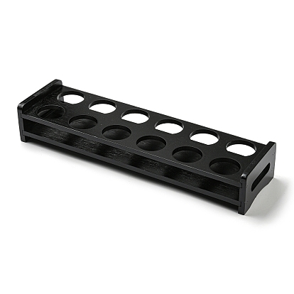 Bamboo Shot Glass Holder, Serving Tray for Whiskey, Tequila, Liqueurs, Party & Collection, Rectangle