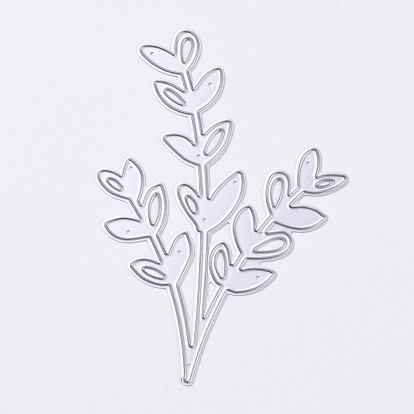 Carbon Steel Cutting Dies Stencils, for DIY Scrapbooking/Photo Album, Decorative Embossing DIY Paper Card, Leaf