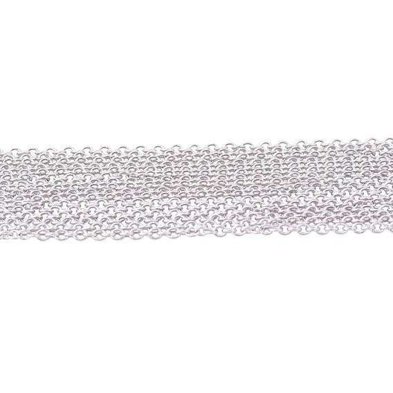 304 Stainless Steel Cable Chains, Soldered
