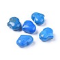 Natural Turquoise Stone, Dyed, Heart Love Stone, Pocket Palm Stone for Reiki Balancing
