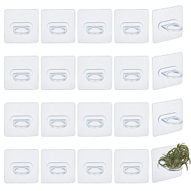 Крючки-вешалки из ПВХ, самоклеящиеся крючки