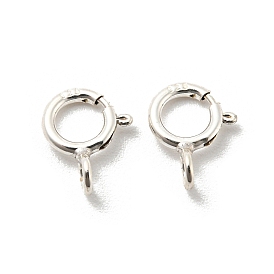 925 Sterling Silver Spring Ring Clasps