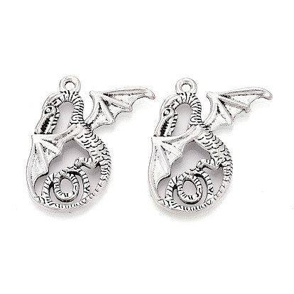 Сплавочные подвески тибетского стиля, прелести дракона