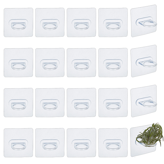 Крючки-вешалки из ПВХ, самоклеящиеся крючки