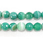Madagascar Agate Beads Strands, Round, Faceted