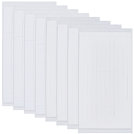 8листы 2 стили самоклеящиеся наклейки EVA, белые