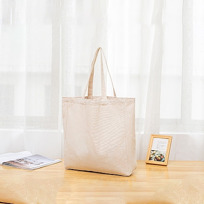 Холщовые женские сумки-шопперы, с ручкой, наплечные сумки для покупок, прямоугольные