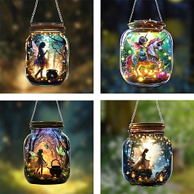 Acrylic Window Hanging Ornaments, Fairy Suncatcher Home Window Decoration