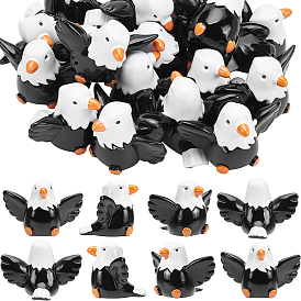 20Pcs Resin Eagle Display Decorations, Micro Landscape Dollhouse Accessories, Pretending Prop Decorations, Car Home Office Ornaments