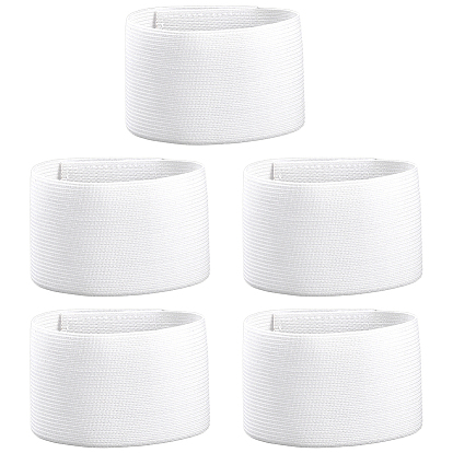 5шт полиэстеровая эластичная повязка на руку, капитанская повязка, прямоугольные