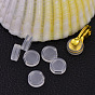 Comfort Plastic Pads for Clip on Earrings, Anti-Pain, Clip on Earring Cushion