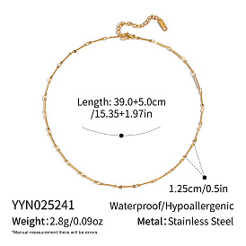304 ожерелья из звеньев цепи из нержавеющей стали для женщин