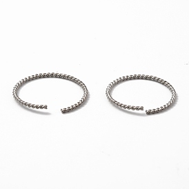 304 inox Anneaux ouverte, bague rotative