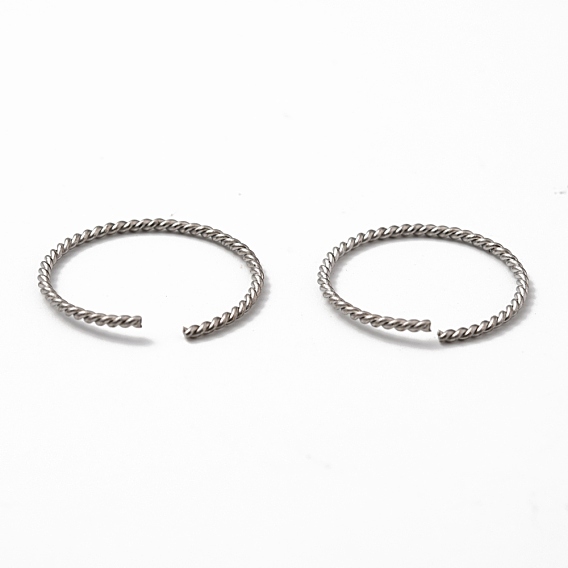 304 Edelstahl offenen Ringe springen, Drehring