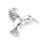 Подвески из сплава в тибетском стиле , птица