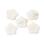 Резные подвески из натуральных пресноводных ракушек, 5-подвески из лепестков цветов