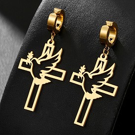 201 из нержавеющей стали клипсы, крестик