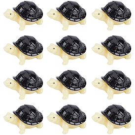 12шт. смола 3украшения в виде животных, украшения для демонстрации микро-ландшафтов