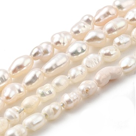 Нити из натурального культивированного пресноводного жемчуга, рис
