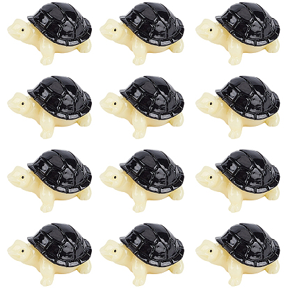 12шт. смола 3украшения в виде животных, украшения для демонстрации микро-ландшафтов