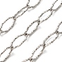 304 цепи овальные из нержавеющей стали, несварные, призматический