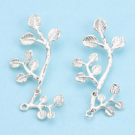 Lustre laiton liens de composants, branche et de feuilles